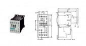 3RT1016-1AF01, Contactor 9A Siemens, Contactor 4KW / 400V, Sirius, Tensiune bobina 110V ac